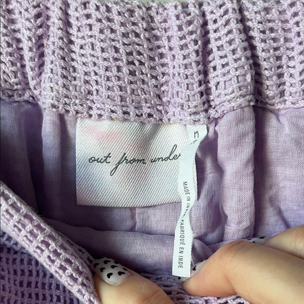Lavender urbanoutfitters Knit Shorts - Picture 2 of 3